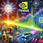 NVIDIA's market performance in 2025 shows volatility, with analysts predicting significant growth despite emerging competition in the AI sector.